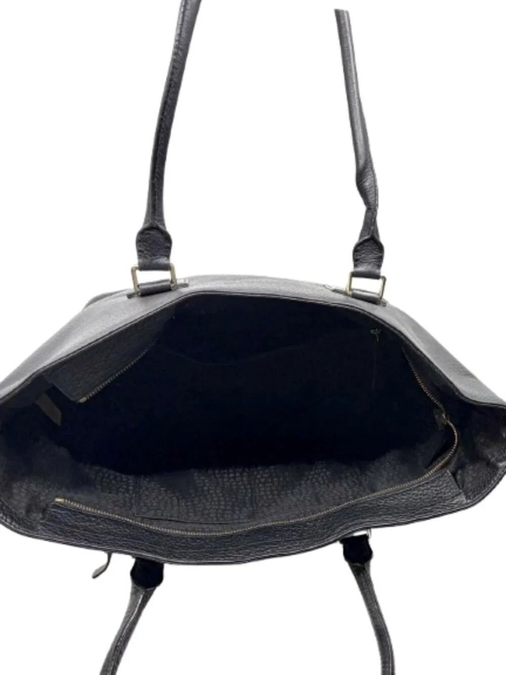 KATE SPADE~Bay Street Harmony~LARGE BLACK PEBBLED LEATHER LAPTOP ALL PURPOSE BAG
